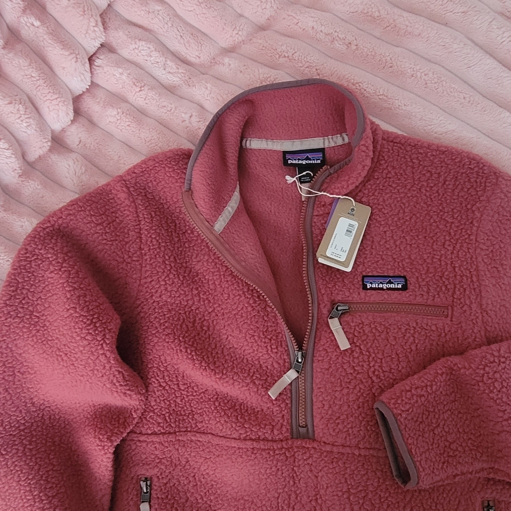 Patagonia Pink Fleece Jacket - Picture 2 of 4